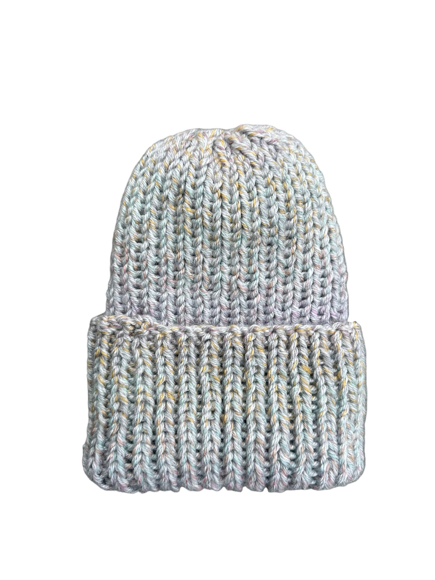 Chunky Knit Beanie- Violet Wisp